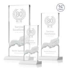 Poole Award - White - Crystal Awards