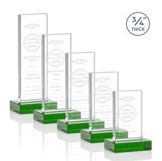 Holmes Award - Green - Crystal Awards