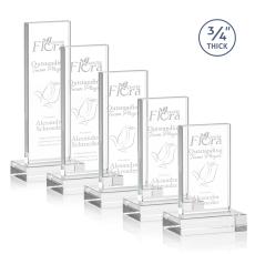 Hathaway Award - Clear - Crystal Awards