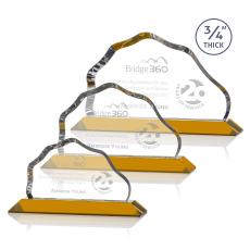 Petersen Award - Amber - Colored Glass Awards