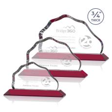 Petersen Award - Red - Crystal Awards