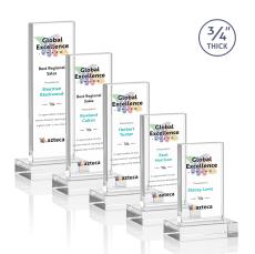 Holmes VividPrint Award - Clear - Crystal Awards