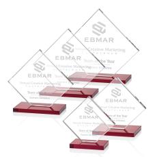 Wellington Award - Red  - Red Crystal Awards