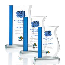 Burbank VividPrint Award - Blue  - Full Color Awards