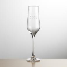 Bretton Flute - Deep Etch - Champagne Flutes