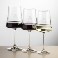Dakota Wine - Deep Etch - Wine Glasses