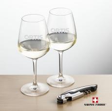 Swiss Force Opener & Mandelay Wine - Barware Gift Sets