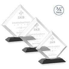 Belaire Award - Black - Crystal Awards