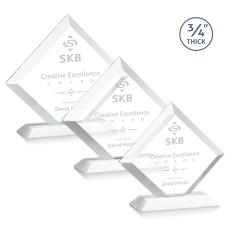 Belaire Award - White - Crystal Awards
