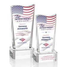 Violetta VividPrint Award on Base - Clear - Full Color Awards