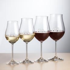 Avondale Wine - Deep Etch - Wine Glasses