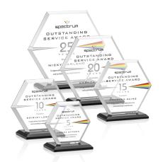 Barnett VividPrint Award - Black - Octagon Awards
