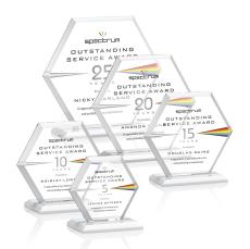 Barnett VividPrint Award - White - Octagon Awards