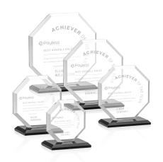 Leyland Award - Black - Crystal Awards