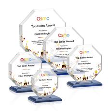Leyland VividPrint Award - Blue - Octagon Awards
