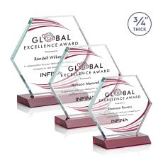 Pickering VividPrint Award - Red - Octagon Awards