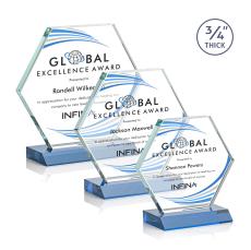 Pickering VividPrint Award - Sky Blue - Octagon Awards