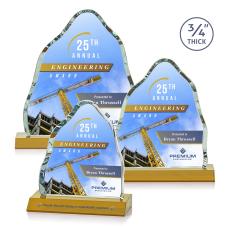 Dunwich VividPrint Award - Amber - Colored Glass Awards