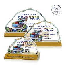 Highbridge VividPrint Award - Amber - Crystal Awards