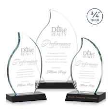 Croydon Flame Award - Black - Recognition Awards