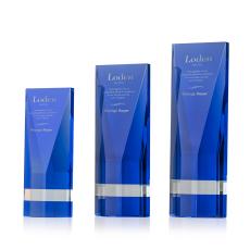 Gravenhurst Award - Blue - Crystal Pillar Awards