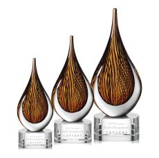 Barcelo Award on Paragon Base - Clear - Recognition Awards