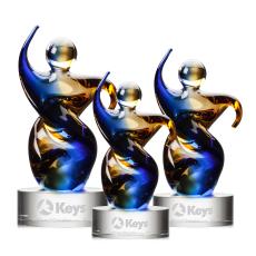 Genesis Award - Clear - Art Glass Awards