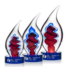 Trilogy Flame Award - Blue - Teacher Awards