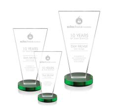 Burney Award - Green - Octagon Awards