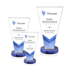 Burney VividPrint Award - Blue - Octagon Awards