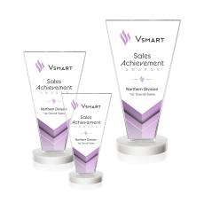 Burney VividPrint Award - White - Full Color Awards