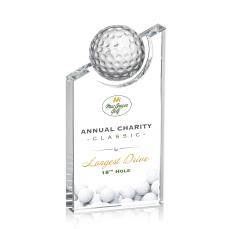 Axis VividPrint Golf Award - Crystal Awards
