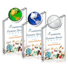 Axis Globe VividPrint Award - Crystal Awards
