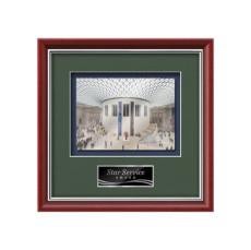 Baron - Mahogany/Silver - Framed Awards & Plaques