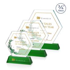 Ralston VividPrint Award - Green - Octagon Awards