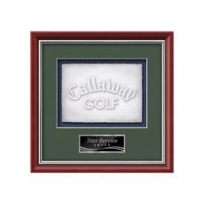 Baron -  Mahogany/Silver - Framed Awards & Plaques