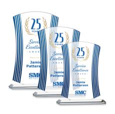 Fairford VividPrint Award - Colored Crystal Awards