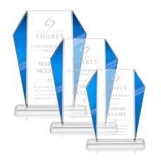 Crystal Award - Newbury Award - Blue
