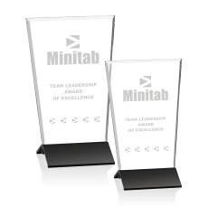 Kaven Award - Black - Crystal Pillar Awards