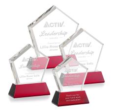 Genosee Award on Base - Red - Octagon Awards