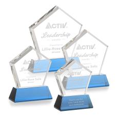 Genosee Award on Base - Sky Blue - Octagon Awards