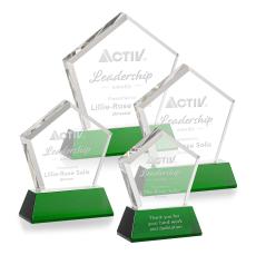 Genosee Award on Base - Green - Octagon Awards