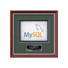 Baron -  Mahogany/Silver - Framed Awards & Plaques