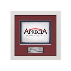 Primrose -  White - Framed Awards & Plaques
