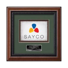 Deco -  Walnut  - Framed Awards & Plaques