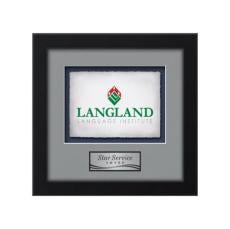 Eldridge -  Satin Black - Framed Awards & Plaques