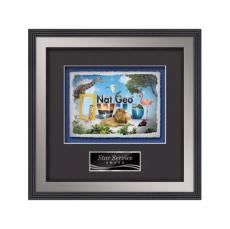 Jasper -  Silver - Framed Awards & Plaques