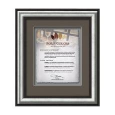 Grazia -  Black/Silver - Framed Awards & Plaques