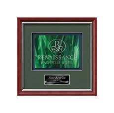 Baron -  Mahogany/Silver - Framed Awards & Plaques