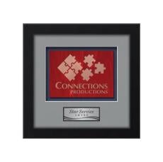 Eldridge -  Satin Black - Framed Awards & Plaques
